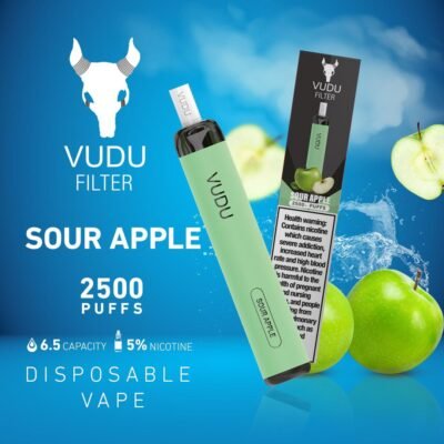 VUDU Filter Disposable 2500 Puffs - Vape Dubai - Vape Guru Dubai